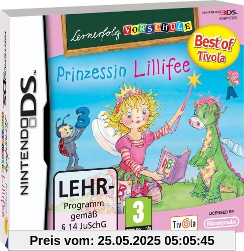 Best of Tivola: Lernerfolg Vorschule Prinzessin Lillifee - [Nintendo DS] von Tivola