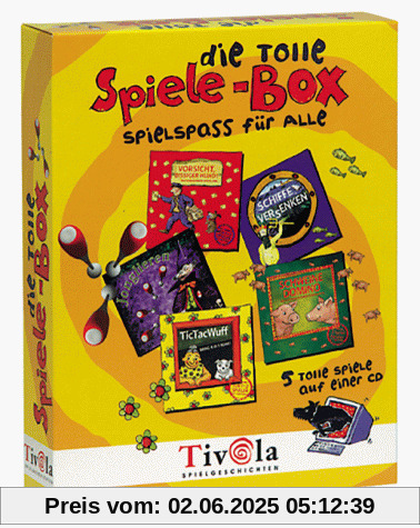 Die tolle Spiele-Box von Tivola