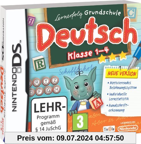 Lernerfolg Grundschule Deutsch 1.-4. Klasse (neue Version) von Tivola