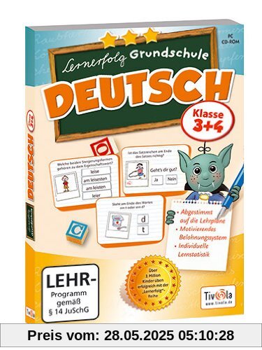 Lernerfolg Grundschule Deutsch Klasse 3+4 - [PC] von Tivola