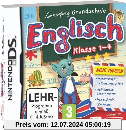 Lernerfolg Grundschule Englisch 1.-4. Klasse (neue Version) von Tivola