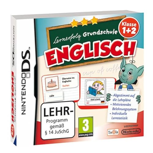 Lernerfolg Grundschule Englisch Klasse 1+2 - [Nintendo DS] von Tivola