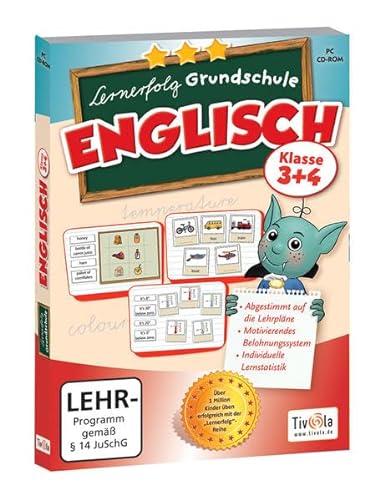 Lernerfolg Grundschule Englisch Klasse 3+4 - [PC] von Tivola