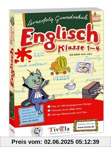 Lernerfolg Grundschule: Englisch Klasse 1-4 von Tivola