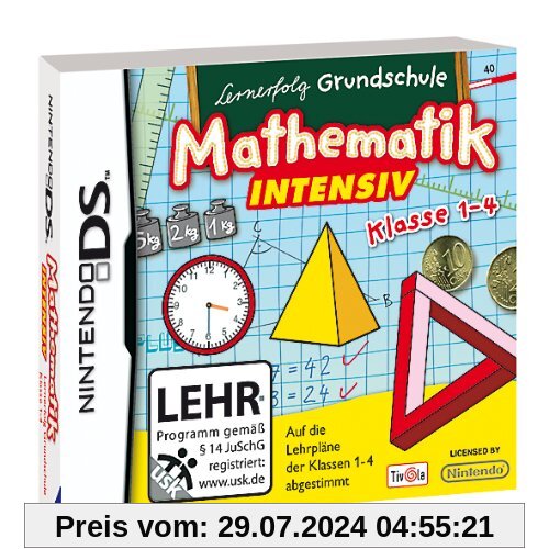 Lernerfolg Grundschule: Mathe intensiv Klasse 1-4 von Tivola