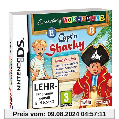 Lernerfolg Vorschule - Capt'n Sharky Neue Version von Tivola