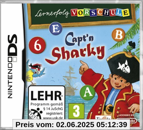 Lernerfolg Vorschule - Capt'n Sharky [Software Pyramide] von Tivola