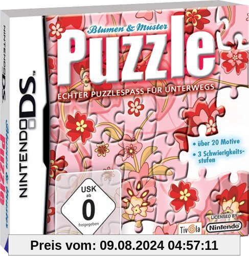 Puzzle - Blumen und Muster von Tivola