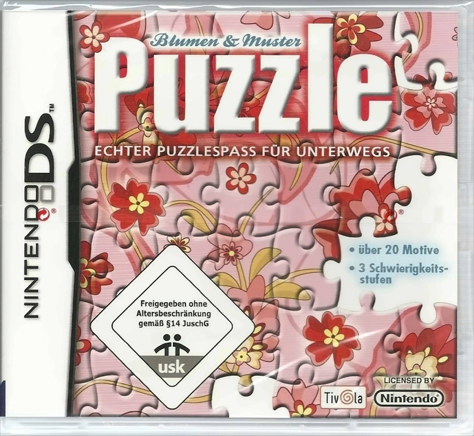 Puzzle: Blumen & Muster von Tivola