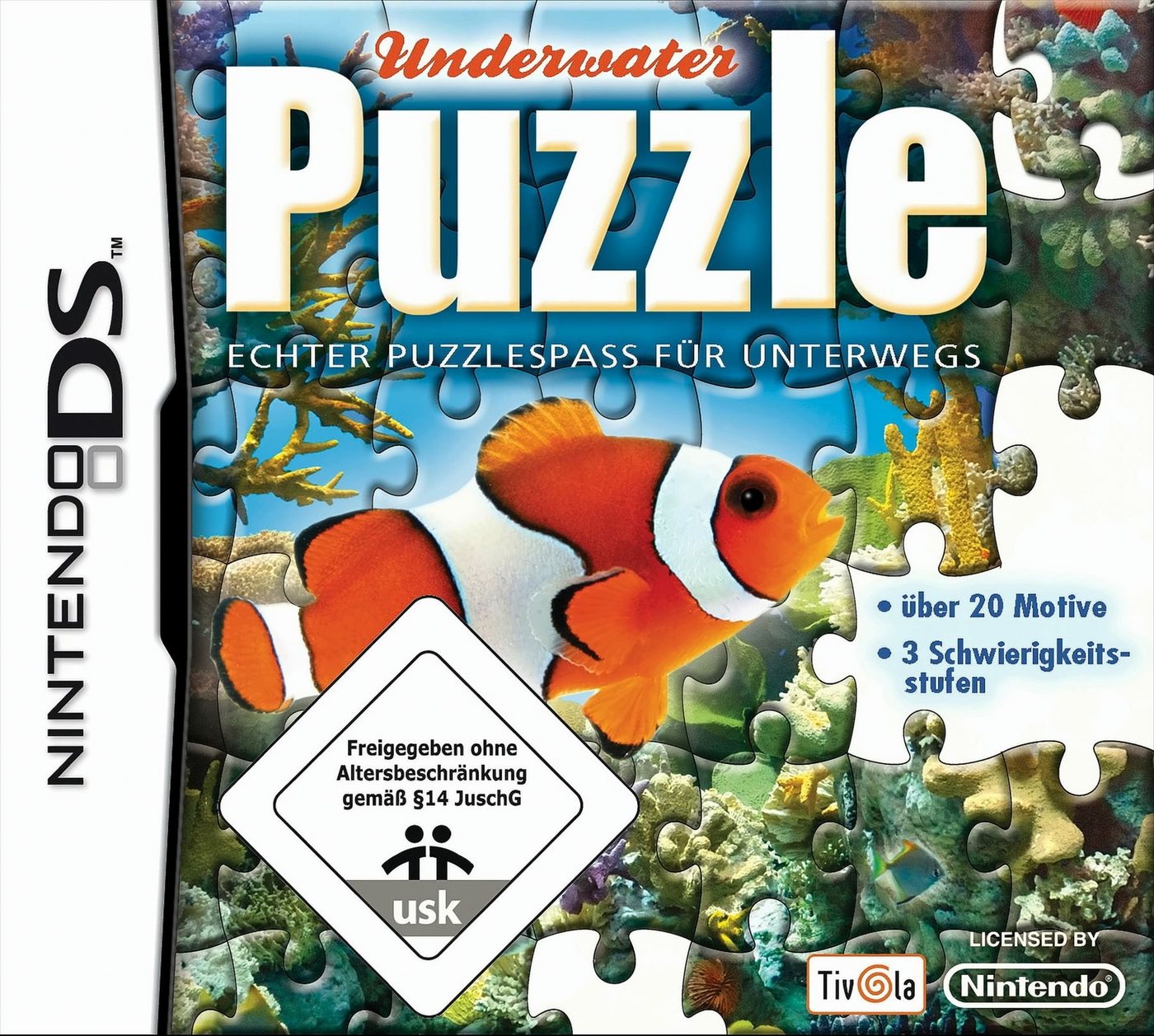 Puzzle: Underwater Nintendo DS von Tivola