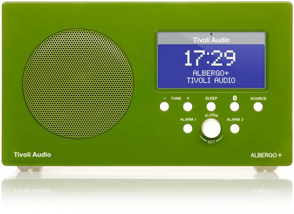 Albergo+ DAB/DAB+ Uhrenradio grün Albergo+ DAB/DAB+ Uhrenradio grün von Tivoli Audio