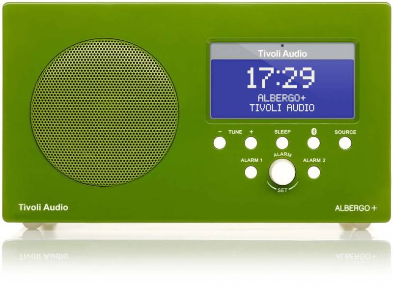 Albergo+ DAB/DAB+ Uhrenradio grün von Tivoli Audio