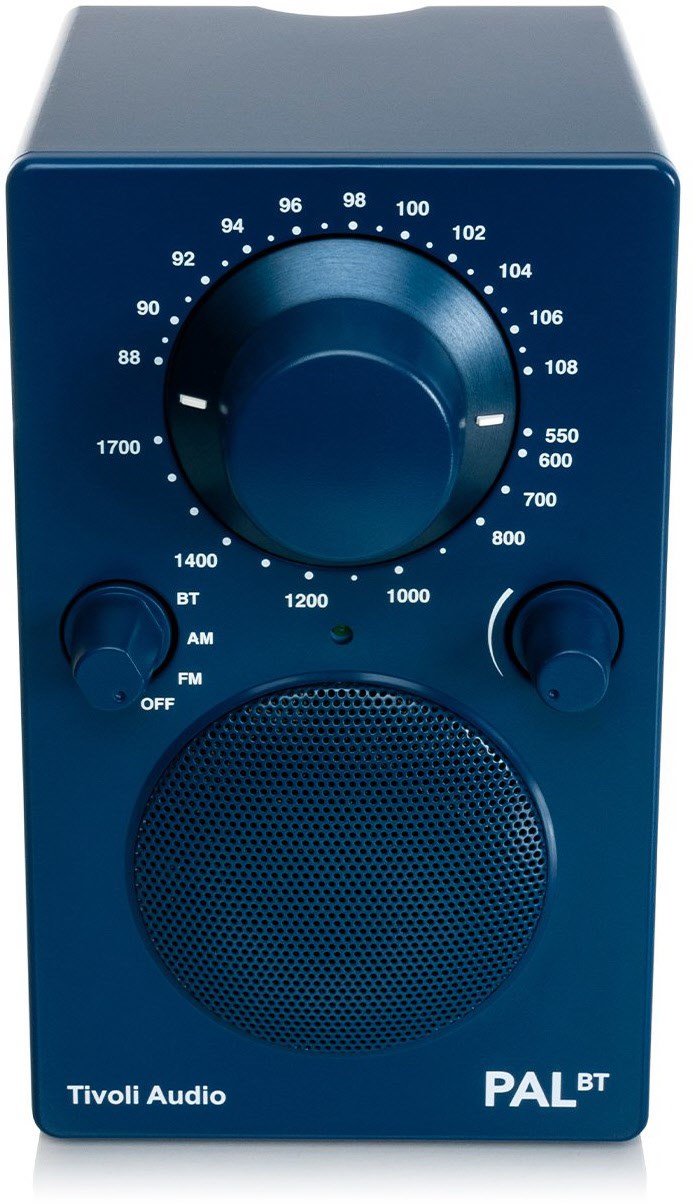 PAL BT Kofferradio hochglanz blau von Tivoli Audio