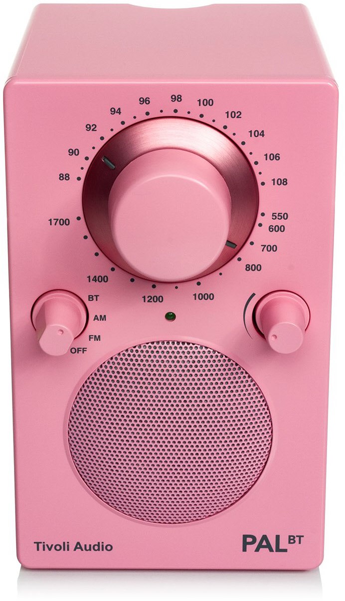 PAL BT Kofferradio rosa von Tivoli Audio