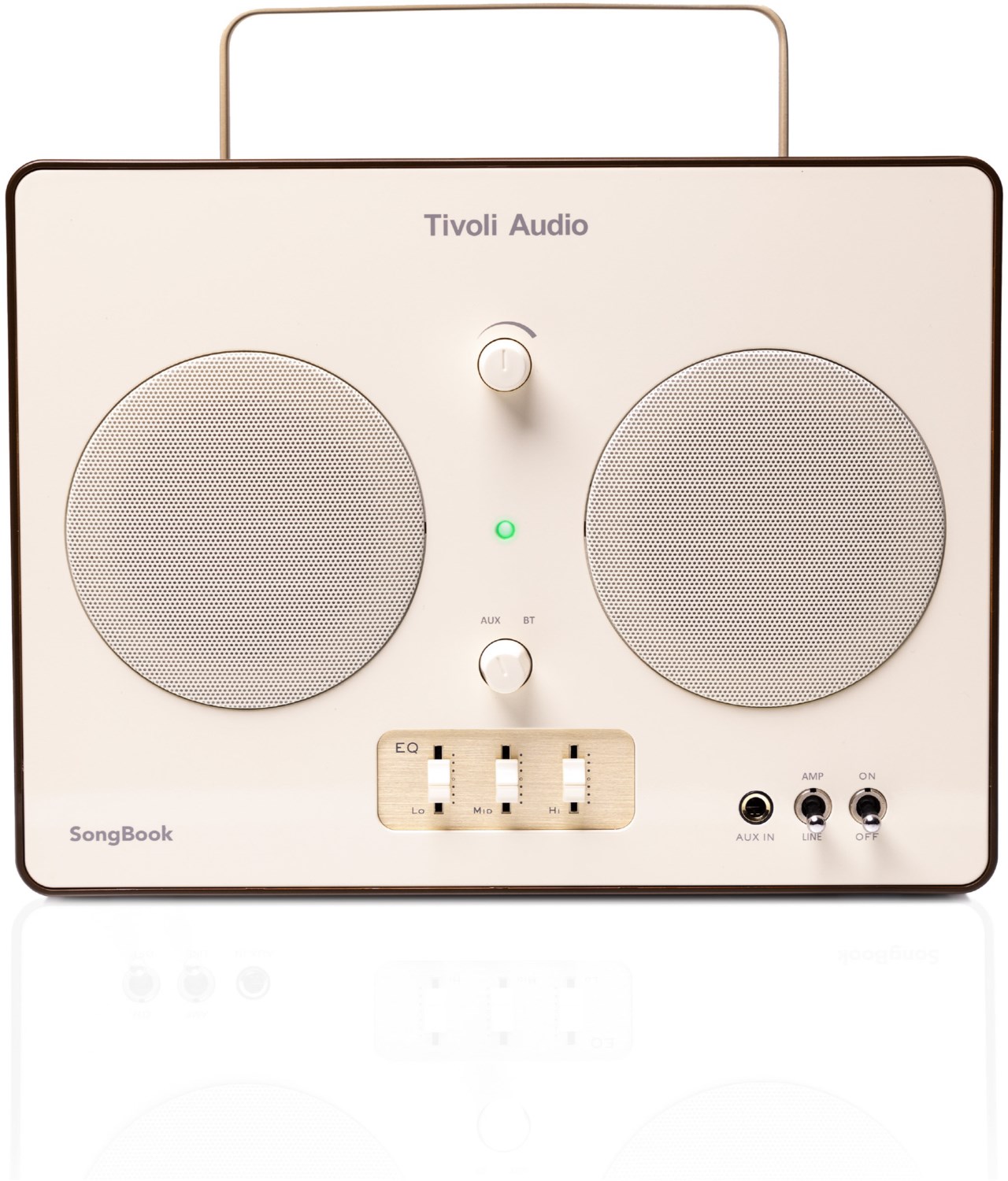 SongBook Bluetooth-Lautsprecher creme/braun von Tivoli Audio