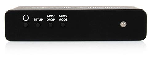 Tivoli Audio Art Collection ConX Kabelloser W-LAN Transmitter und Receiver (Analog/Optisch) Multiroom-Streaming, schwarz von Tivoli Audio