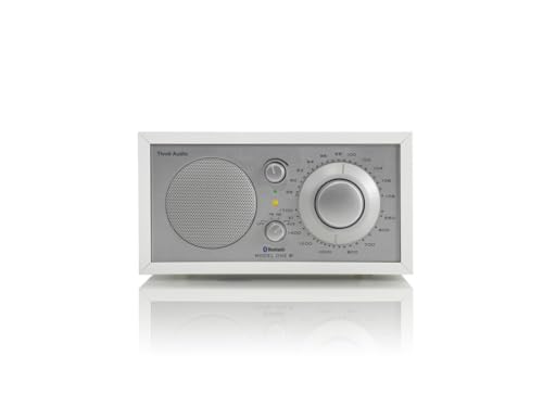 Tivoli Audio Model One BT Bluetooth UKW-/MW-Tisch Radio (Weiß/Silber) von Tivoli Audio