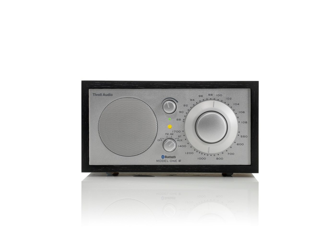 Tivoli Audio Model One BT UKW-Radio (FM-Tuner, Retro-Optik, Bluetooth, Echtholz-Gehäuse, Tisch-Radio, Küchen-Radio) von Tivoli Audio