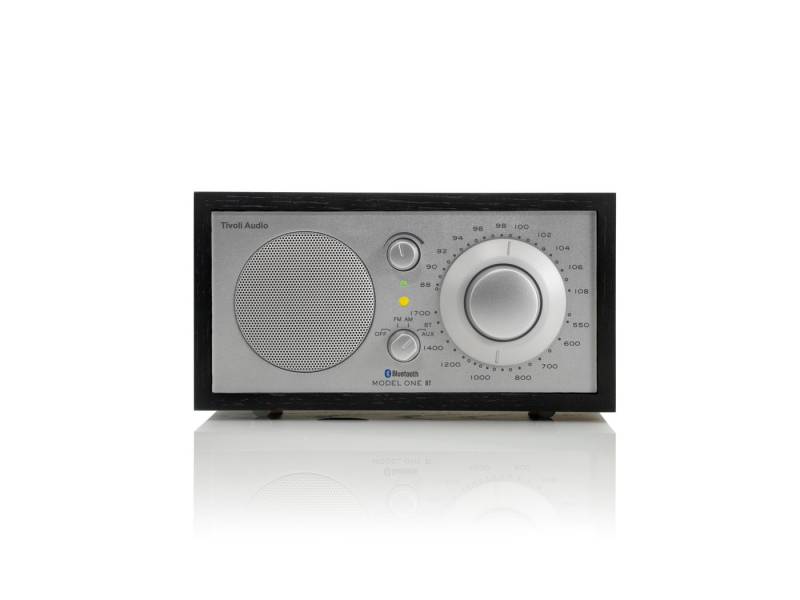 Tivoli Audio Model One BT UKW-Radio (FM-Tuner, Retro-Optik, Bluetooth, Echtholz-Gehäuse, Tisch-Radio, Küchen-Radio) von Tivoli Audio