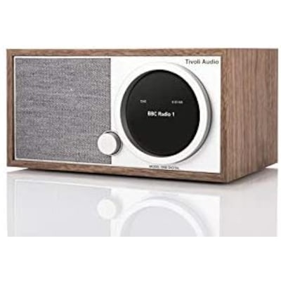 Tivoli Audio Model One Digital+ FM/DAB+ Radio Bluetooth WiFi wallnuß/grau von Tivoli Audio