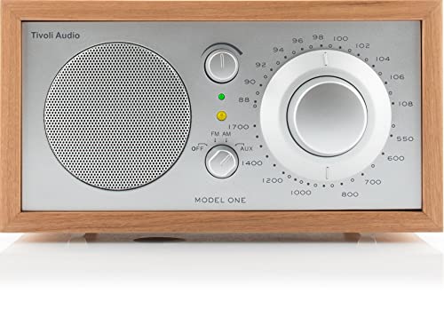 Tivoli Audio Model One UKW-/MW-Radio (Kirschholz/Silber) von Tivoli Audio