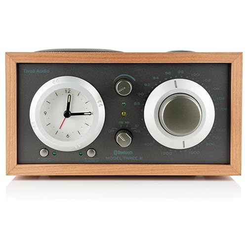 Tivoli Audio Model Three Bluetooth UKW-/MW-Radiowecker (Kirsche / Taupe) von Tivoli Audio