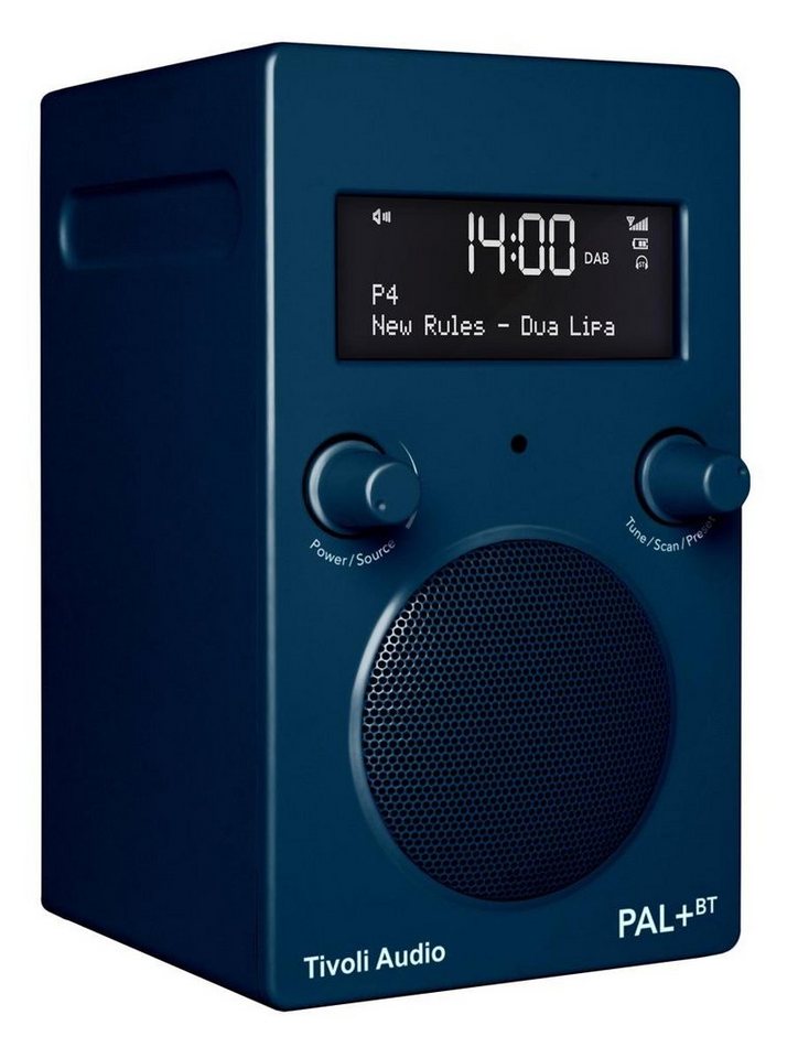 Tivoli Audio PAL+ BT blau Radio mit Akku und Bluetooth UKW-Radio (DAB+/UKW/FM) von Tivoli Audio