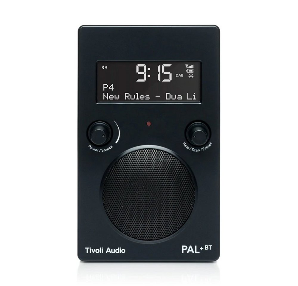 Tivoli Audio PAL+ BT schwarz Radio mit Akku und Bluetooth UKW-Radio (DAB+/UKW/FM) von Tivoli Audio