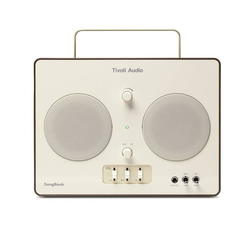 Tivoli Audio SongBook Bluetooth-Lautsprecher (analoger Equalizer, tragbarer Lautsprecher, 10 h Akku-Laufzeit) von Tivoli Audio