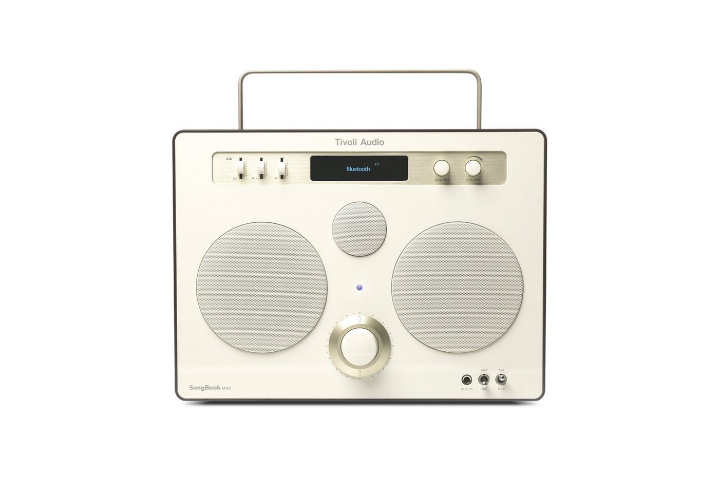 Tivoli Audio SongBook MAX Bluetooth-Lautsprecher (Bluetooth, analoger Equalizer, DAB+, tragbarer Lautsprecher, 10h Akku-Laufzeit) von Tivoli Audio