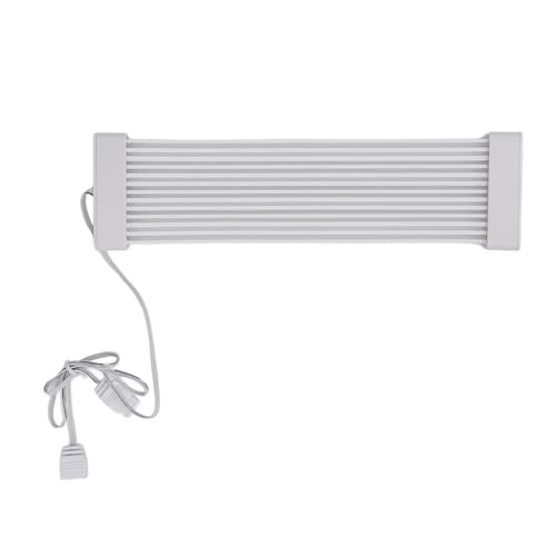 24-poliges auf 24-poliges Netzteil-Kabel-Verlängerungsset, 205 Mm Silikon, 5 V ARGB Sync, PC-Gehäuse, Dekor, Motherboard, Grafikkartenkabel mit Drahtkämmen (Weißer Kopf) von Tixiyu