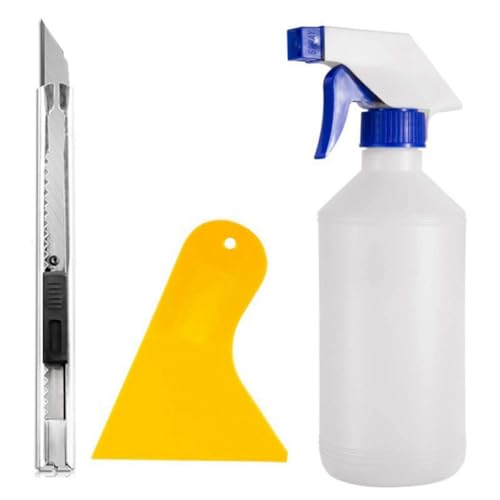 Tixqeaif 3-Teiliges Werkzeugset für Autofensterfolien, Kunstmesser, Kunststoffschaber, Nähwerkzeug, Einfache Installation, Einfach zu Bedienen Tixqeaif 3-Teiliges Werkzeugset für Autofensterfolien, Kunstmesser, Kunststoffschaber, Nähwerkzeug, Einfache Installation, Einfach zu Bedienen von Tixqeaif