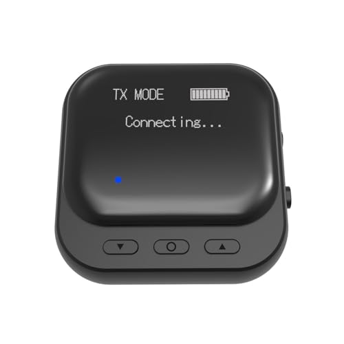 Tixqeaif Bluetooth 5.2 Display Bluetooth-Empfänger-Set Kit Bluetooth-Transmitter-Empfänger 2-In-1 3,5-Mm-Auto-Tragbares Bluetooth-Empfänger-Set Kit Tixqeaif Bluetooth 5.2 Display Bluetooth-Empfänger-Set Kit Bluetooth-Transmitter-Empfänger 2-In-1 3,5-Mm-Auto-Tragbares Bluetooth-Empfänger-Set Kit von Tixqeaif