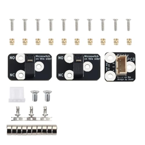 Tixqeaif D2F-01Voron 2.4 Probe 3D-Drucker DIY Z Auto Leveling Kits für 3D-Drucker- (Keine Drucke Enthalten) von Tixqeaif