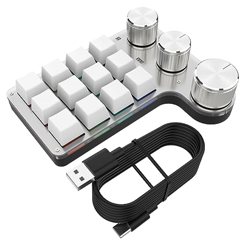 Tixqeaif Programmierbare Mechanische DIY-Tastatur, Einfach zu Bedienende USB-Hotswap-Tastatur, Tixqeaif Programmierbare Mechanische DIY-Tastatur, Einfach zu Bedienende USB-Hotswap-Tastatur, von Tixqeaif