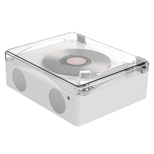 Tixqeaif Retro-CD-Player, Bluetooth 5.0, Wiederaufladbar, Integrierter Lautsprecher, HiFi-Musik-Player, Verlustfreie Wiedergabe, Infrarot-Fernbedienung, Langlebig, Einfache Installation, Einfach zu Be Tixqeaif Retro-CD-Player, Bluetooth 5.0, Wiederaufladbar, Integrierter Lautsprecher, HiFi-Musik-Player, Verlustfreie Wiedergabe, Infrarot-Fernbedienung, Langlebig, Einfache Installation, Einfach zu Be von Tixqeaif