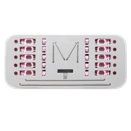 Tixqeaif Stabilizer V2 PCB-Einschraubstabilisator für 1,2-Mm-PCB für Benutzerdefinierte Mechanische Tastatur-Kits 2U 6,25U 7U 2X 6,25X 7X(C) Einfache Installation von Tixqeaif