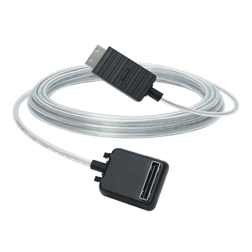 One Connect BN39-02395A Kabel, 5 m, kompatibel mit Samsung QLED TV 55"-75" Q7FN Q8FN Q8CN Q9FN Series, Modell 2018 One Connect BN39-02395A Kabel, 5 m, kompatibel mit Samsung QLED TV 55"-75" Q7FN Q8FN Q8CN Q9FN Series, Modell 2018 von Tjyuze