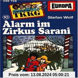 Tkkg  10-Alarm im Zirkus Sar [Musikkassette] von Tkkg 10