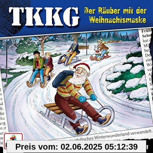 203/der Räuber mit der Weihnachtsmaske von Tkkg
