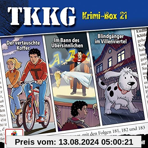 Krimi-Box 21 (Folgen 181,182,183) von Tkkg