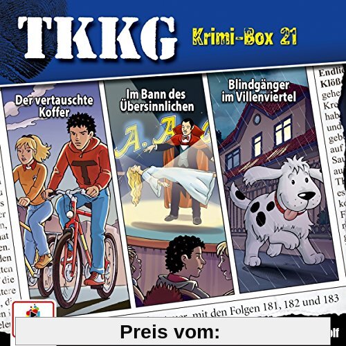 Krimi-Box 21 (Folgen 181,182,183) von Tkkg