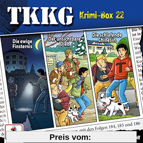 Krimi-Box 22 (Folgen 184,185,186) von Tkkg