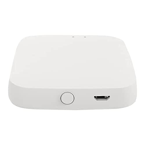 Tlily Weißer Bluetooth-Hub Fingerbot zu Wi-Fi (Unterstützung 2,4 GHz), IFTTT und Timmer-Steuerung, 1 Gate-Weg Kann Mehrere Fingerbots Verbinden von Tlily