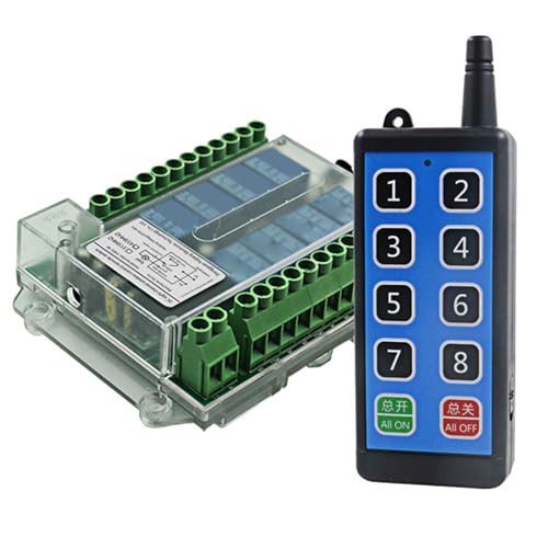 8-Kanal WLAN Fernbedienungschalte Relais DC8-86V / AC110-275V 8-Kanal WLAN Fernbedienungschalte Relais DC8-86V / AC110-275V von Tmboryuu