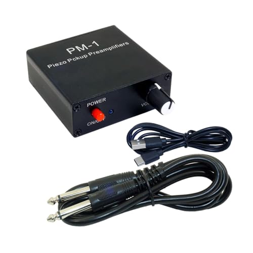 PM-1 Piezo Tippup Vorverstärker Für Musikinstrumentengitarre Big Violin Piezo Pickup Verstärker von Tmboryuu