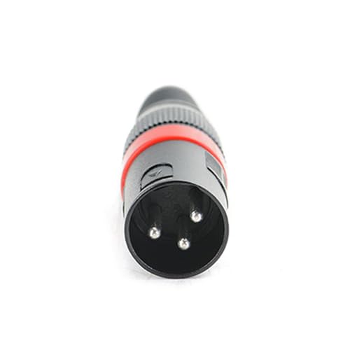 Tmboryuu Professionelle Soundkabelanschlüsse 3 Pin 3 Pin Mic Male Stecker Professionelle Mikrofone Drahtstecker Zubehör Tmboryuu Professionelle Soundkabelanschlüsse 3 Pin 3 Pin Mic Male Stecker Professionelle Mikrofone Drahtstecker Zubehör von Tmboryuu