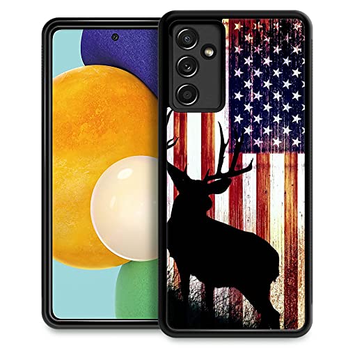 TnXee Kompatibel mit Samsung Galaxy A14 Hülle, Hirschflagge, rutschfeste und stoßfeste Schutzhülle für Herren/Damen, weiches Silikongummi + harte PC-Rückseite, kompatibel mit Samsung Galaxy A14 5G TnXee Kompatibel mit Samsung Galaxy A14 Hülle, Hirschflagge, rutschfeste und stoßfeste Schutzhülle für Herren/Damen, weiches Silikongummi + harte PC-Rückseite, kompatibel mit Samsung Galaxy A14 5G von TnXee