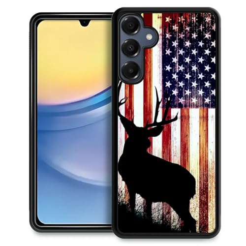 TnXee Kompatibel mit Samsung Galaxy A16 Hülle, Hirschflagge, rutschfeste und stoßfeste Schutzhülle für Damen/Herren, weiches Silikongummi + harte PC-Rückseite, kompatibel mit Samsung Galaxy A16 TnXee Kompatibel mit Samsung Galaxy A16 Hülle, Hirschflagge, rutschfeste und stoßfeste Schutzhülle für Damen/Herren, weiches Silikongummi + harte PC-Rückseite, kompatibel mit Samsung Galaxy A16 von TnXee