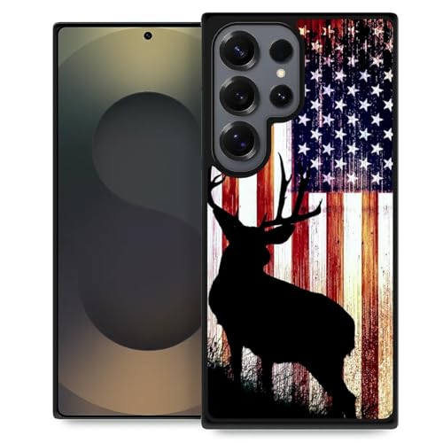 TnXee Kompatibel mit Samsung Galaxy S25 Ultra, Hirschflagge, rutschfeste und stoßfeste Schutzhülle für Damen/Herren, weiches Silikongummi + harte PC-Rückseite, kompatibel mit Samsung Galaxy S25 Ultra TnXee Kompatibel mit Samsung Galaxy S25 Ultra, Hirschflagge, rutschfeste und stoßfeste Schutzhülle für Damen/Herren, weiches Silikongummi + harte PC-Rückseite, kompatibel mit Samsung Galaxy S25 Ultra von TnXee